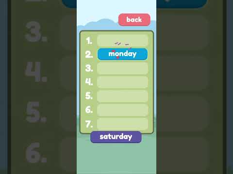 Learn days of the week : KIDS video thumbnail