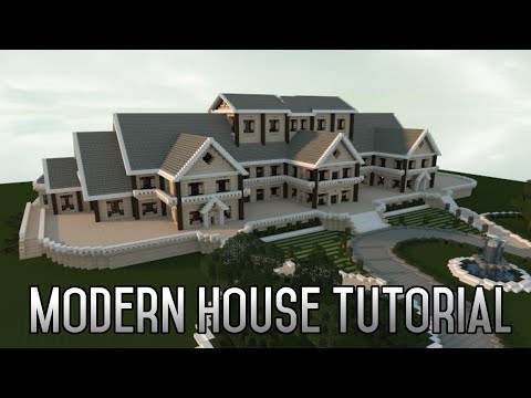 Insane Modern House Tutorial: Minecraft Xbox/PC!