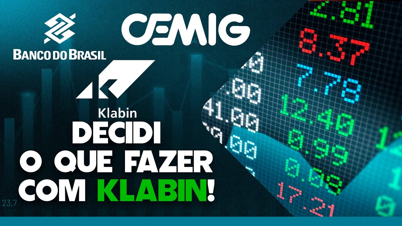 VENDI OU NÃO AÇÕES DA KLABIN? O QUE MAIS COMPREI NA CARTEIRA? MOSTREI NO VÍDEO