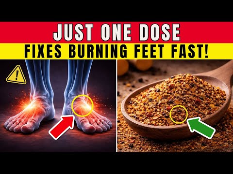 Burning Feet? This ONE Food Cools Nerve Pain in 48 Hours (Neurologists Shocked) | Senior Health Tips
