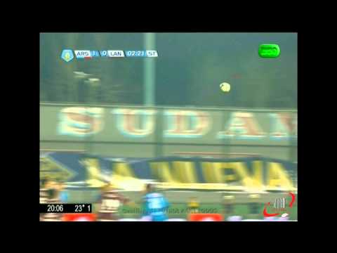 GOL DE CAFFA - ARSENAL 1 LANUS 0 - FECHA 5 (01 09 2012)