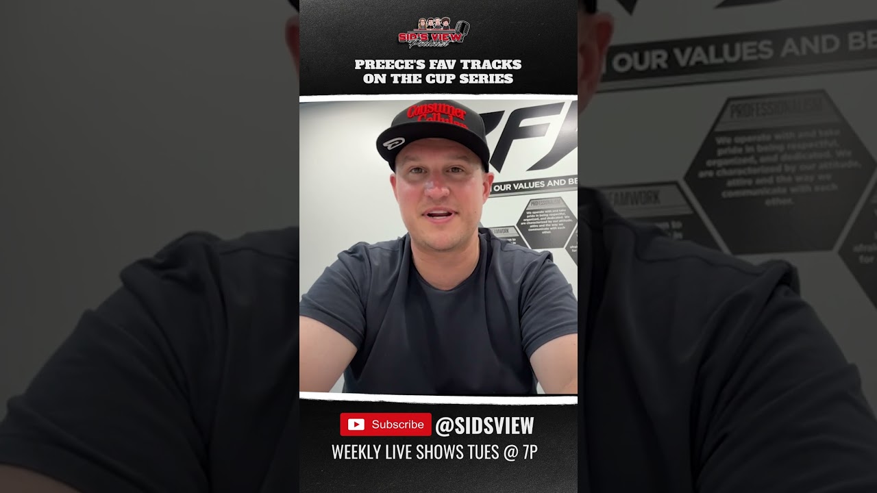 Ryan Preece's Favorite and Least Favorite Race Tracks