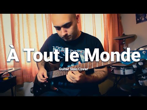 Megadeth - À Tout le Monde Guitar Solo Cover