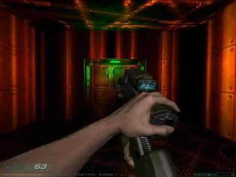 Paul's Gaming - Doom 3 MAP - Zombie Shuffle part2