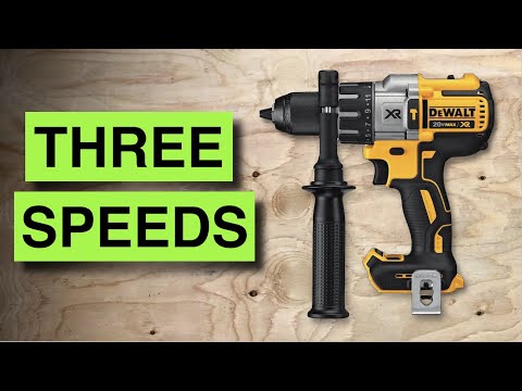 My upgraded Dewalt XR 3-Speed Hammer Drill - review and demonstration