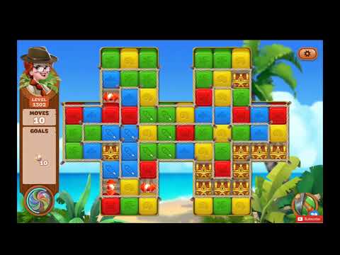 Lost Island Blast Adventure Level 1302 NO BOOSTERS - A S GAMING