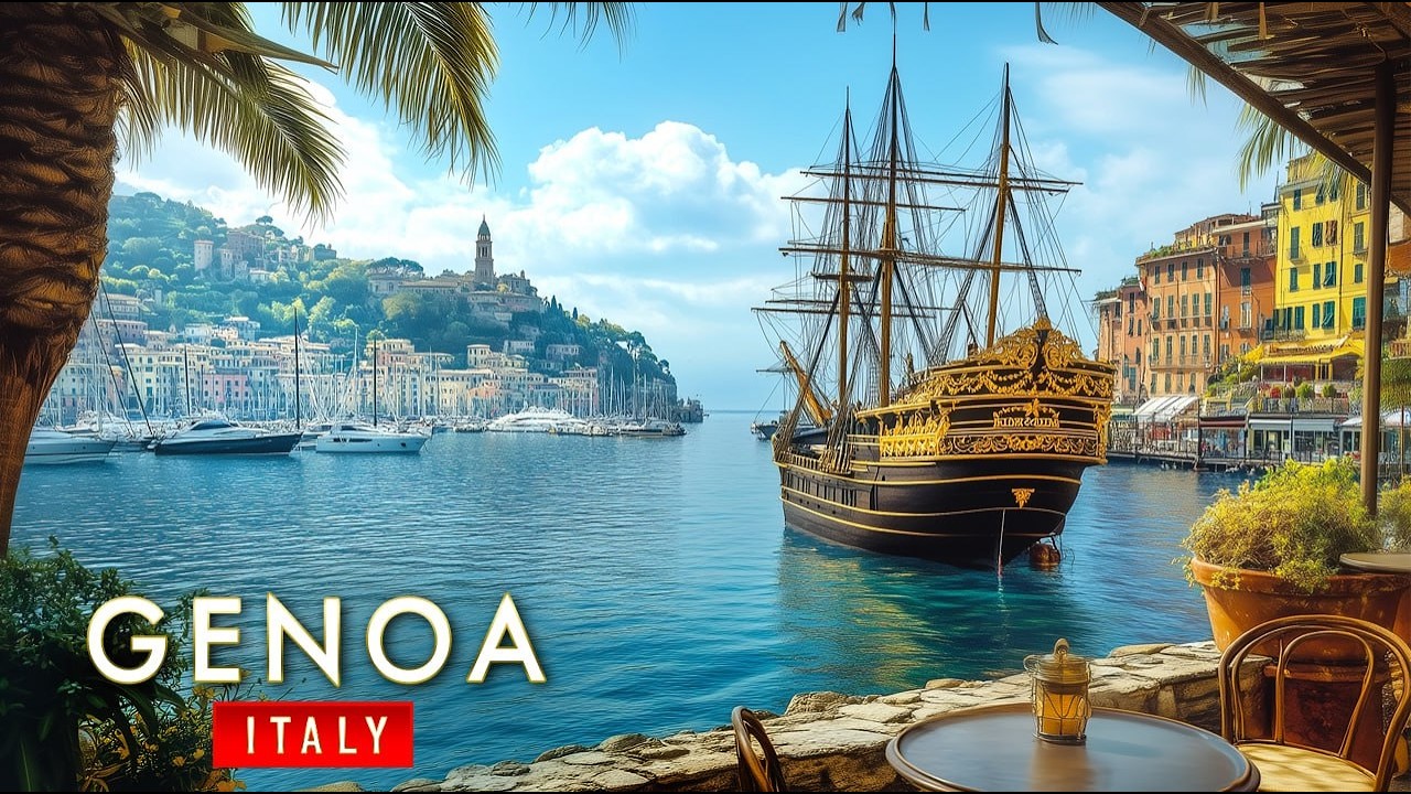 Genoa Walking Tour 4K | Discover Italy’s Historic Seaside City