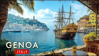 Genoa Walking Tour 4K | Discover Italy’s Historic Seaside City