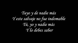 Romeo Santos - Tuyo (Letra Lyrics)