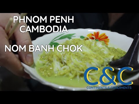 Nom Banh Chok + Red Curry | WHAT TO EAT IN CAMBODIA - S01E01