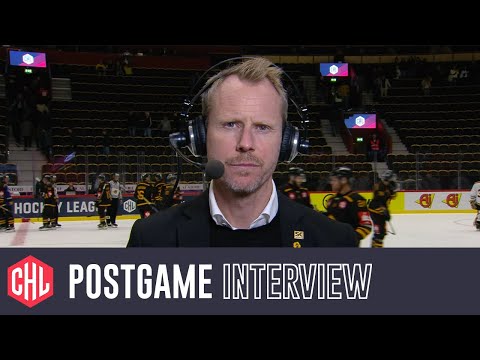 Postgame interviews: Skelleftea AIK - Rouen Dragons