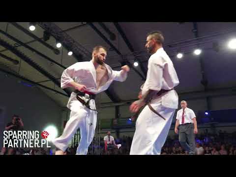 Paweł Wolski vs Mohsen Shomakteh Man Final -60kg The 36th European Karate Kyokushin Championships