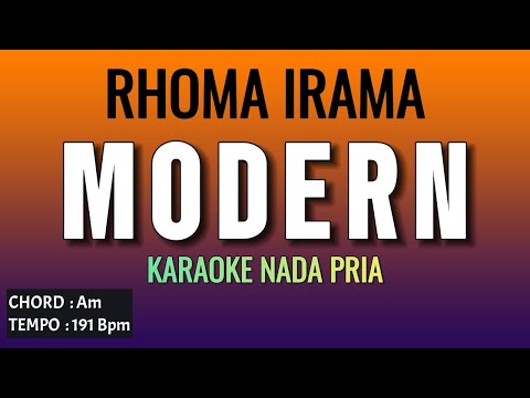 MODERN | RHOMA IRAMA | KARAOKE NADA PRIA