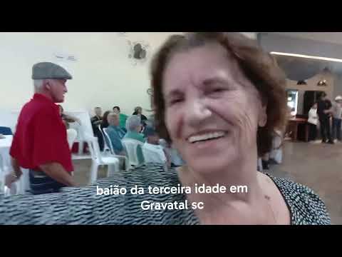 Baile da terceira idade em Gravatal Santa Catarina