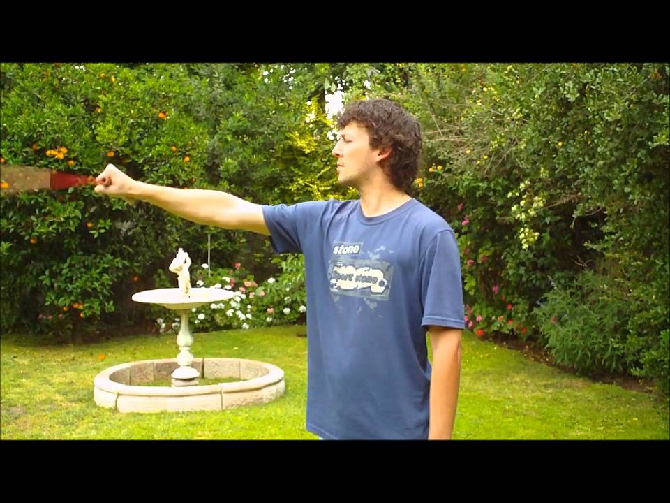 Front grip up spin core plane circular swing