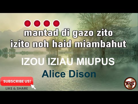 IZOU IZIAU MIUPUS Alice Dison #alicedison  #izouiziaumiupus