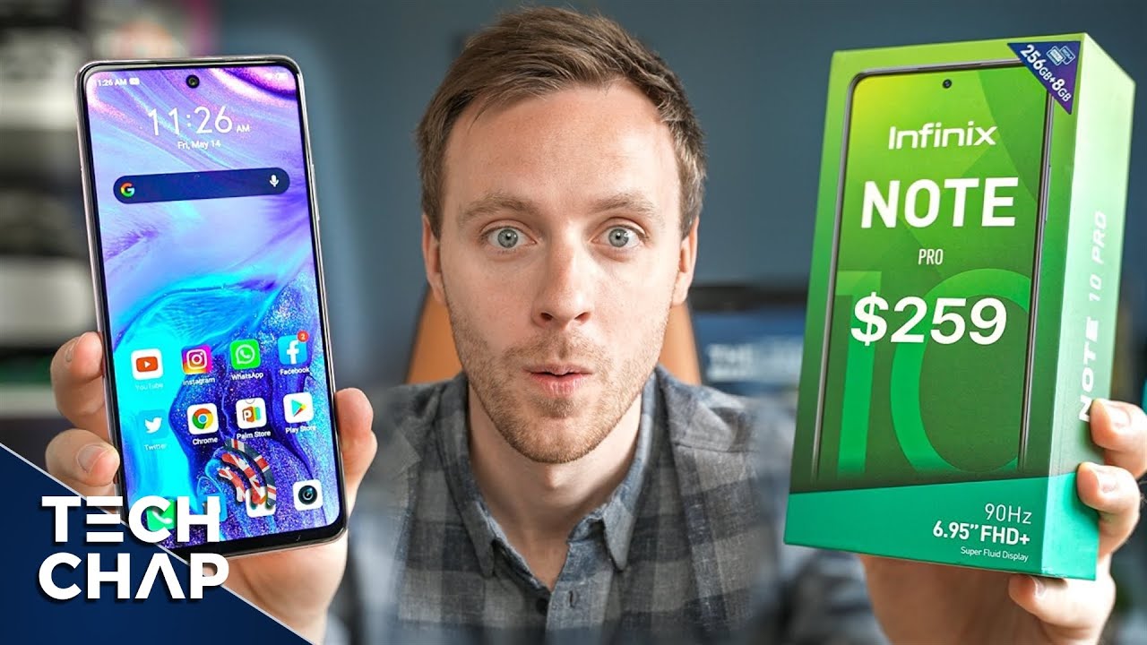 Infinix Note 10 Pro - MASSIVE 6.95-inch 90hz Phone for $259!