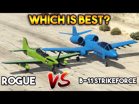 GTA 5 ONLINE : B-11 STRIKEFORCE VS ROGUE (WHICH IS BEST?)