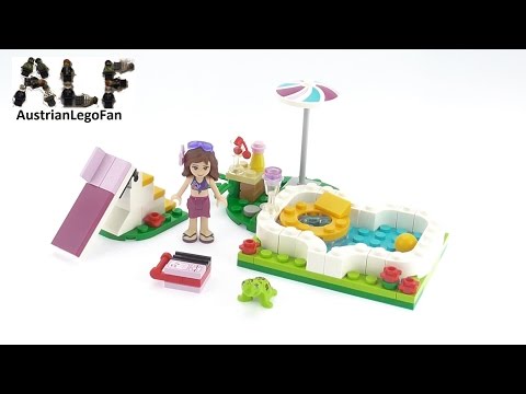 Vidéo LEGO Friends 41090 : La piscine d'Olivia