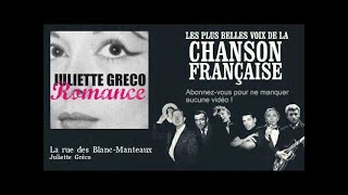 Juliette Gréco - La rue des Blanc-Manteaux