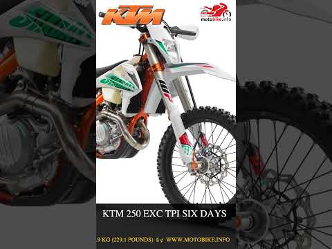 KTM 250 EXC TPI Six Days - Video 1