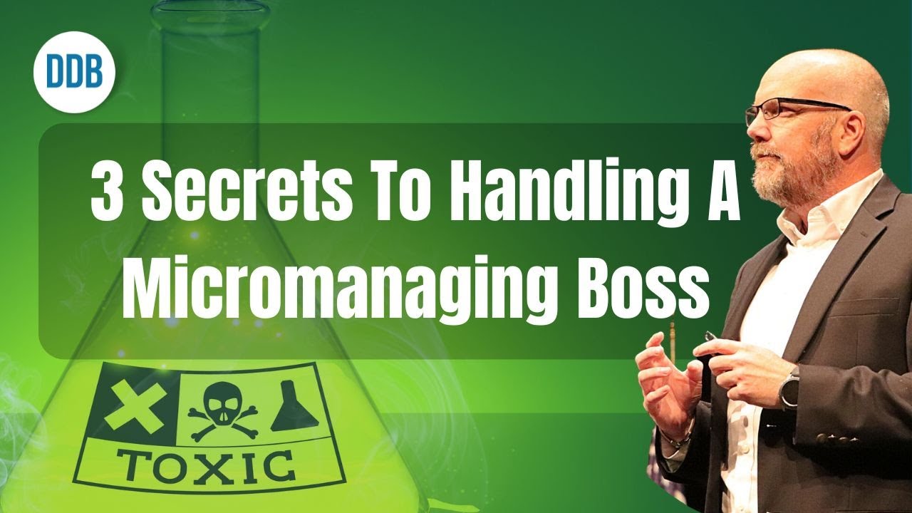 3 Secrets To Dealing With A Micromanager Boss