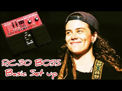 Boss RC-30 Loop Pedal Basic Set up (Tutorial) - Notion Tash Sultana Guitar Gear Pt. 1