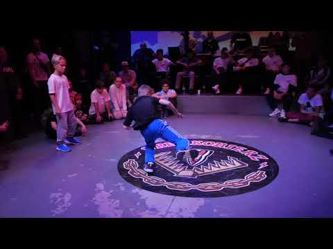 kidz 1/4 final bboy Bubble Gum vs RO - BREAKONIERS 5 YEARS ANNIVERSARY