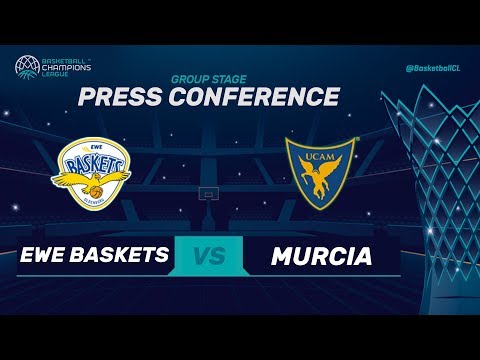 EWE Baskets Oldenburg v UCAM Murcia - Press Conference - Basketball Champions League