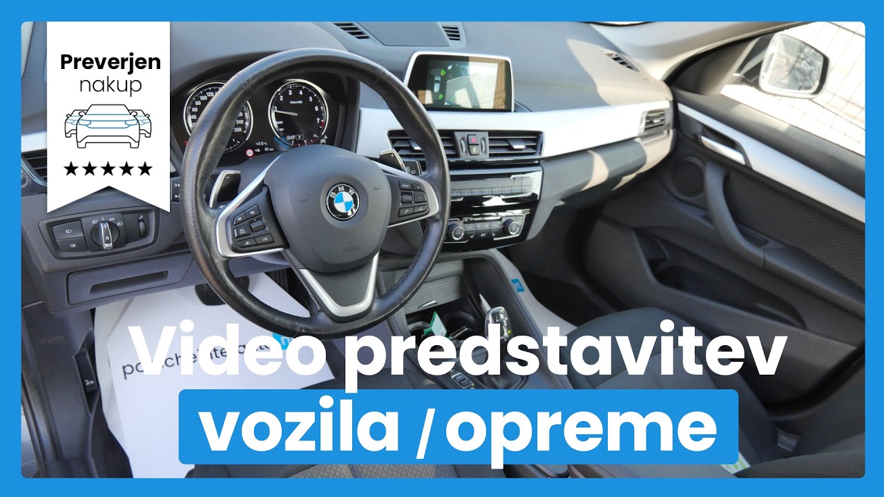 BMW serija X1 sDrive20i Aut. SportLine - PANORAMA - LED - MEMORY