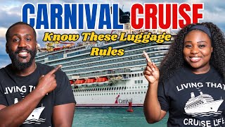 Don't Board Without Knowing These 9 Carnival Cruise Luggage Rules