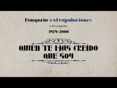 Video thumbnail for ¿Quién te has creído que soy?
