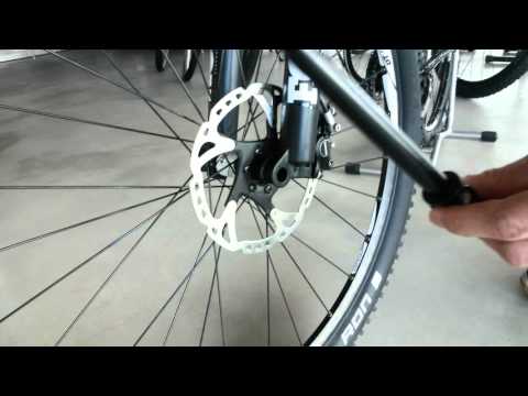 Storck MTB Vorderrad Einbau