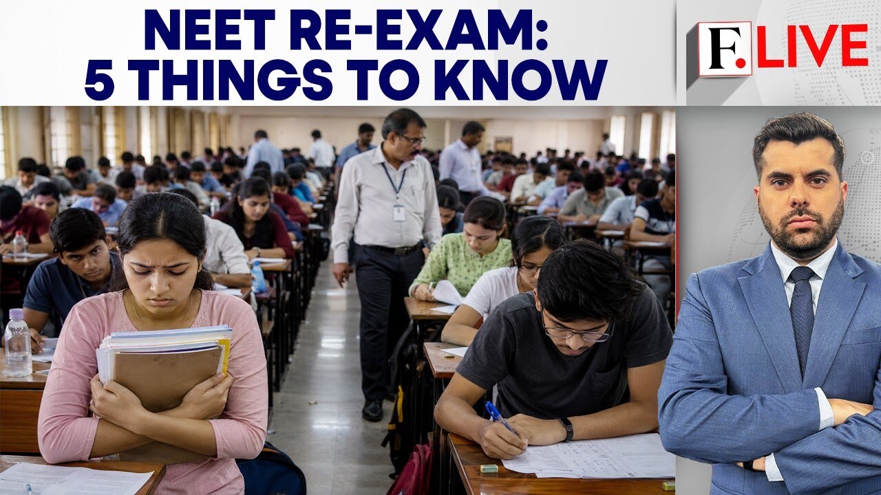 India Announces Fresh NEET-UG Exam Date After Paper Leak Controversy | Firstpost Live