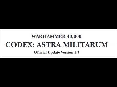 Astra Militarum Codex April Update/FAQ! - Warhammer 40,000