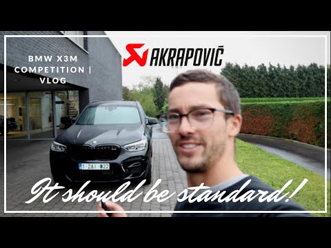 Does the BMW X3M Competition NEED an AKRAPOVIC exhaust? HELL YES!
