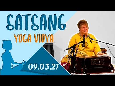 Satsang - Kirtan, Mantra und Arati mit Shivakami - Yoga Vidya Ashram Live 07:00 - 09.03.2021