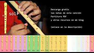 Cafe Quijano Hablando a un Cristal Flauta Dulce Tutorial