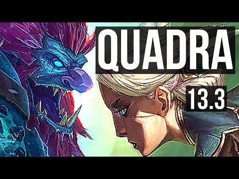TRUNDLE vs CAMILLE (TOP) | Quadra, 15/3/10, Legendary | EUW Master | 13.3