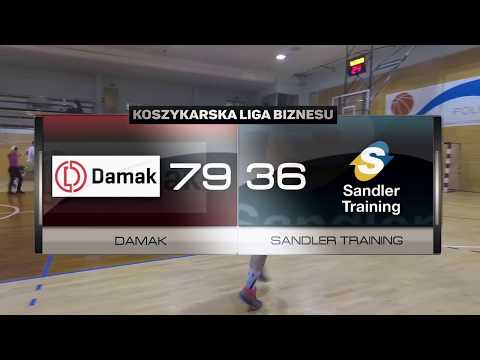 Damak vs Sandler Training - III kolejka - I Liga Warszawa - Koszykarska Liga Biznesu