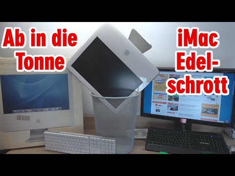 iMac Edelschrott 🤨️ ab in die Tonne auch wenn er noch funktioniert
