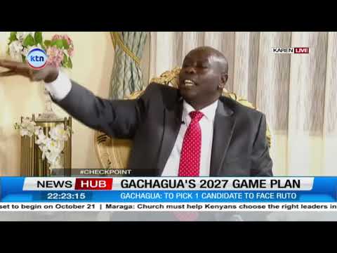 "President Ruto and the NIS are tying to create a third force through manipulation": Gachagua