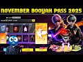 November Booyah Pass Free Fire 2025 Next Booyah Pass Free Fire November Month Booyah Pass 2025