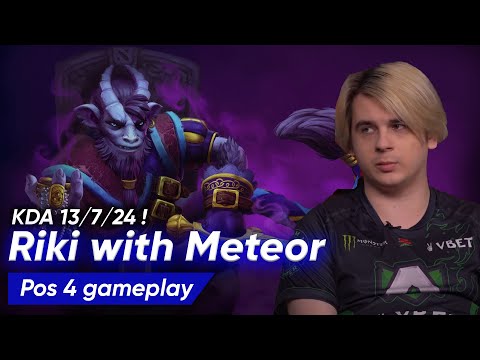 Weird Dota 2 Support Riki with Meteor Hammer by Alliance.Fng