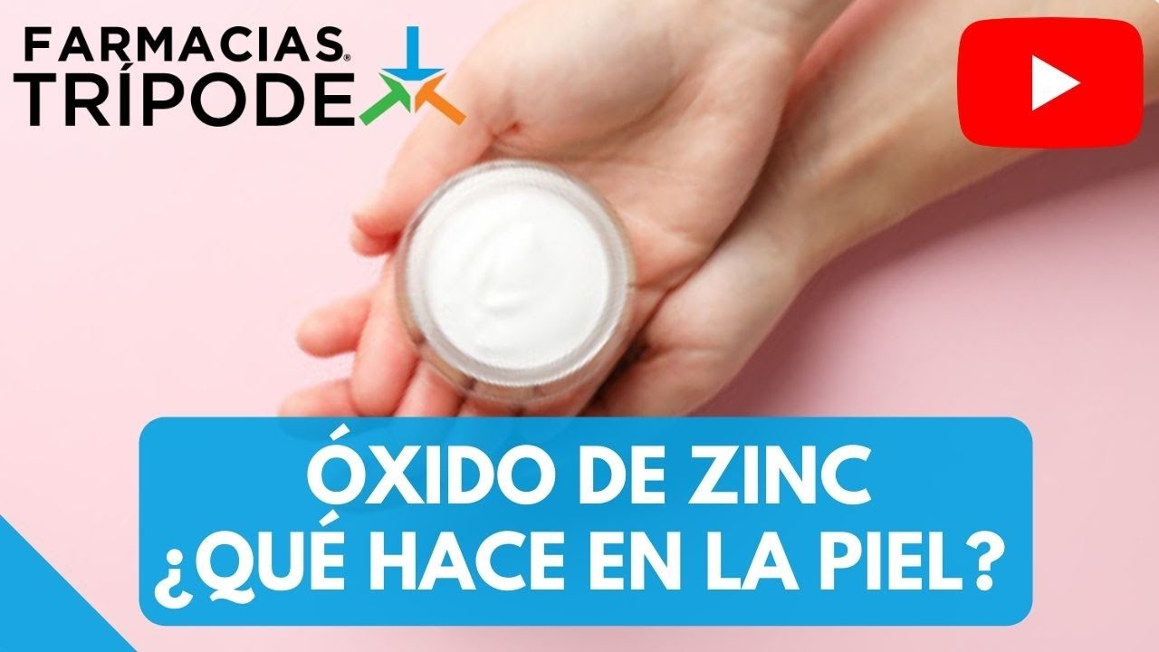 Óxido de zinc, ¿qué es y para qué sirve | Óxido de zinc, ¿para blanquear la piel de axilas