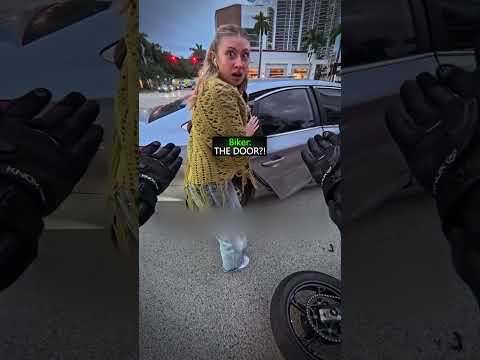 She hit my bike and showed ZERO accountability😳