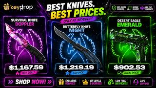 WHAT JUST HAPPENED ON KEYDROP!! Best Bonus Code Keydrop 2026 UPDATED Free Skins Profit Code BETZY