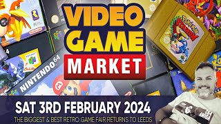 VIDEO GAME MARKET LEEDS – Royal Armouries Museum 2024 | C64 Finds & Lucky Bag Surprises!