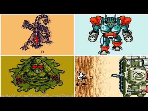 Turok: Rage Wars (GameBoy Color) All Bosses (No Damage)
