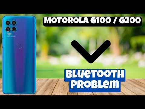 Bluetooth Problem || Bluetooth not working problem || Bluetooth not connecting MOTOROLA G100 / G200